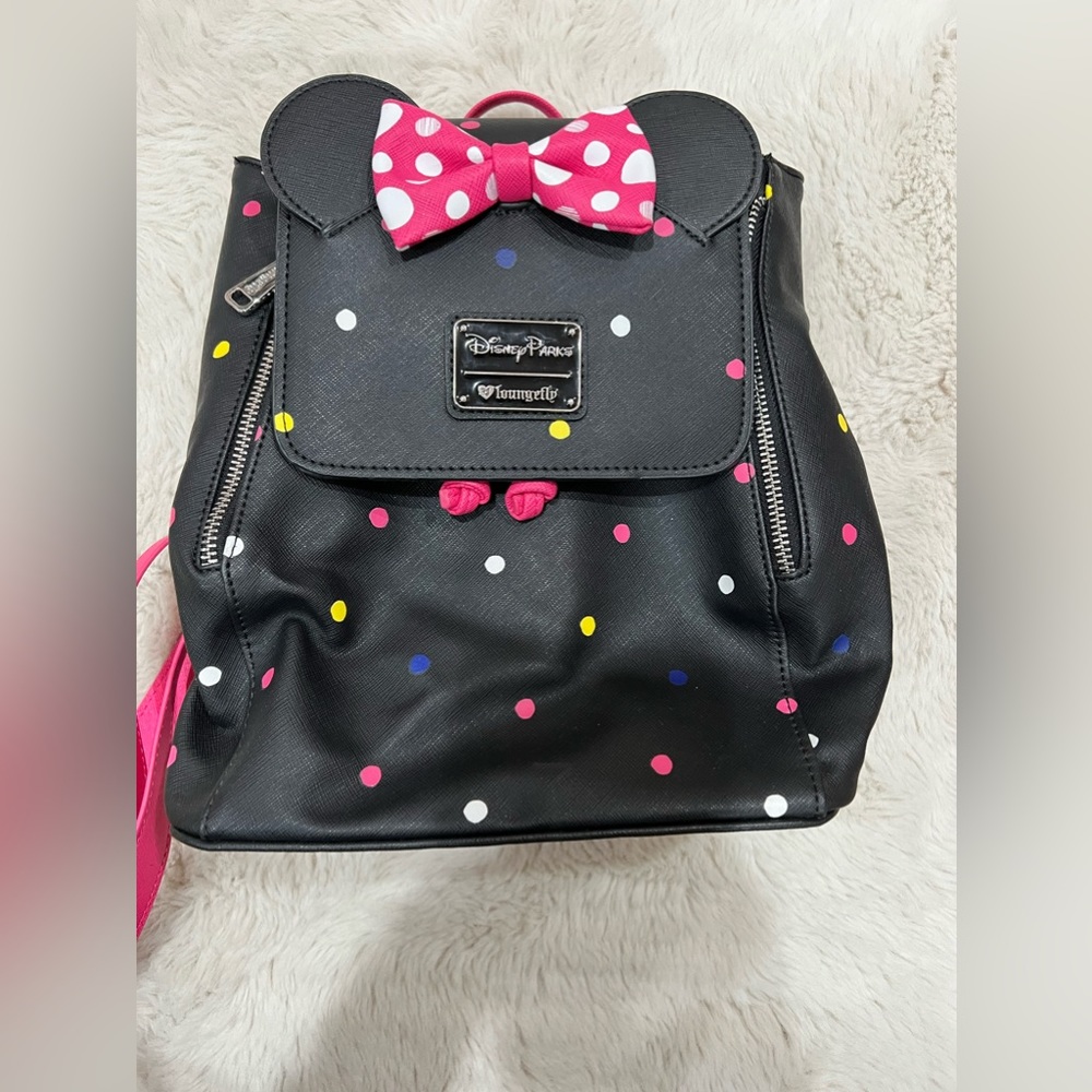 Loungefly Minnie polka Dot Backpack